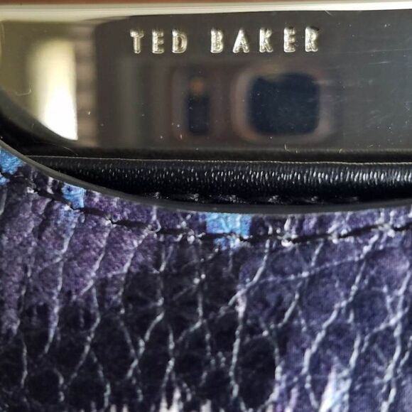 Ted Baker Urban Large Bobbie Wallet Blue Keemia Matinee Bag - Picture 2 of 9